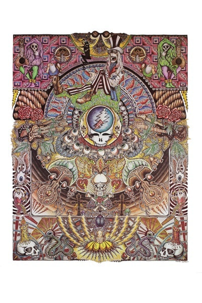 Grateful Dead Collage Poster