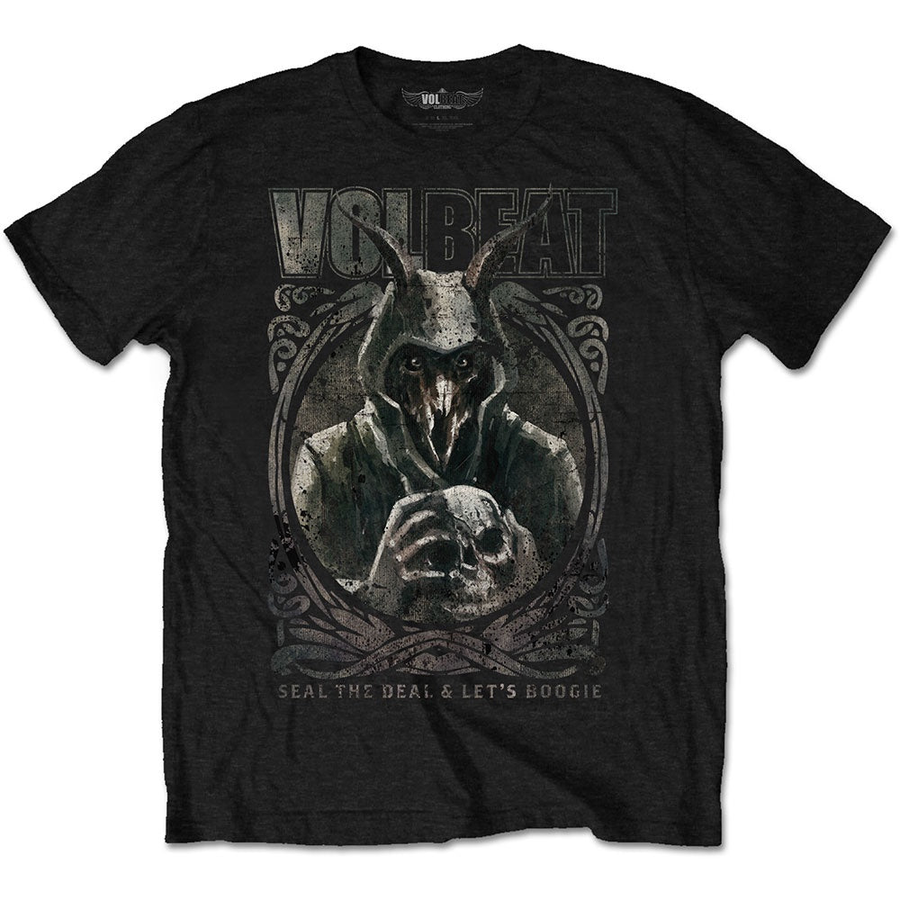 Volbeat Unisex T-Shirt - Goat with Skull