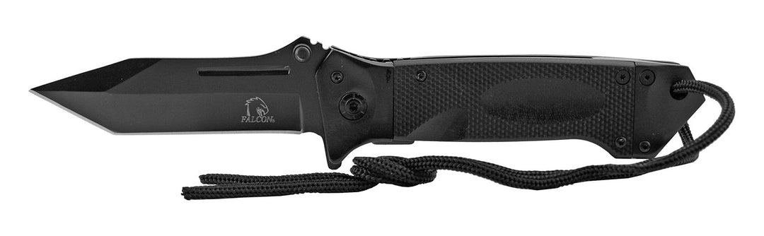 5" Heavy Duty Tactical EDC Folding Pocket Knife - Black
