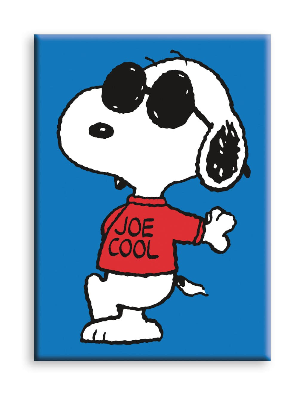 NMR - Peanuts Joe Cool Lean Flat Magnet