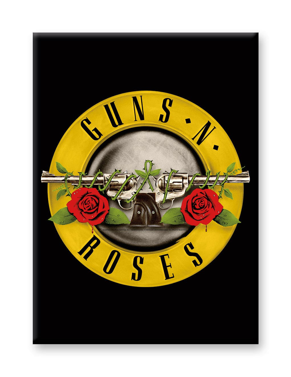 NMR - Guns N’ Roses Logo Flat Magnet