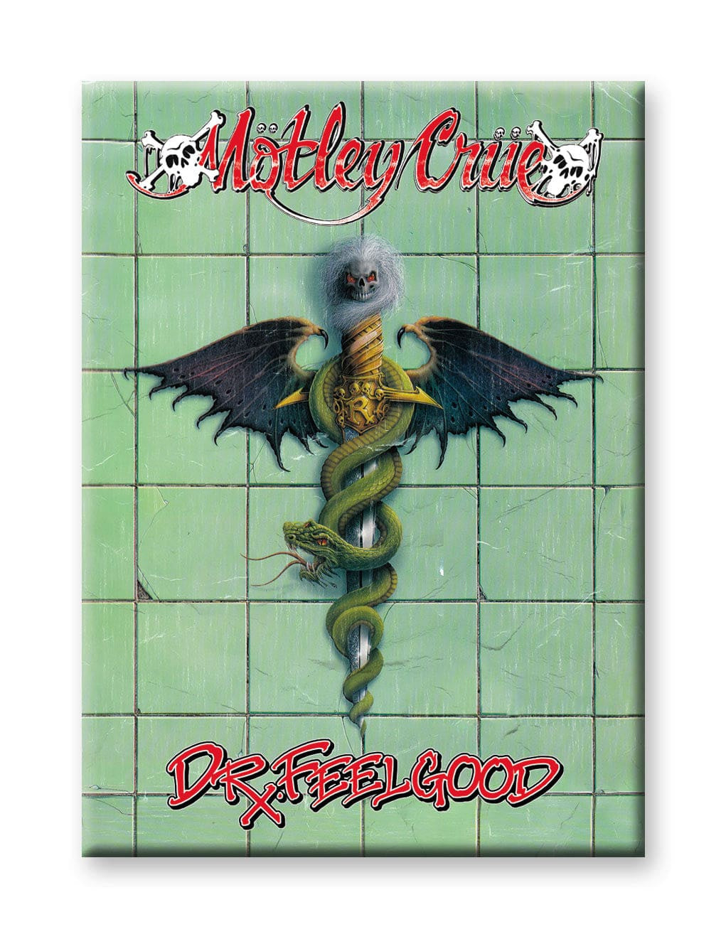 NMR - Motley Crue Dr. Feelgood Flat Magnet