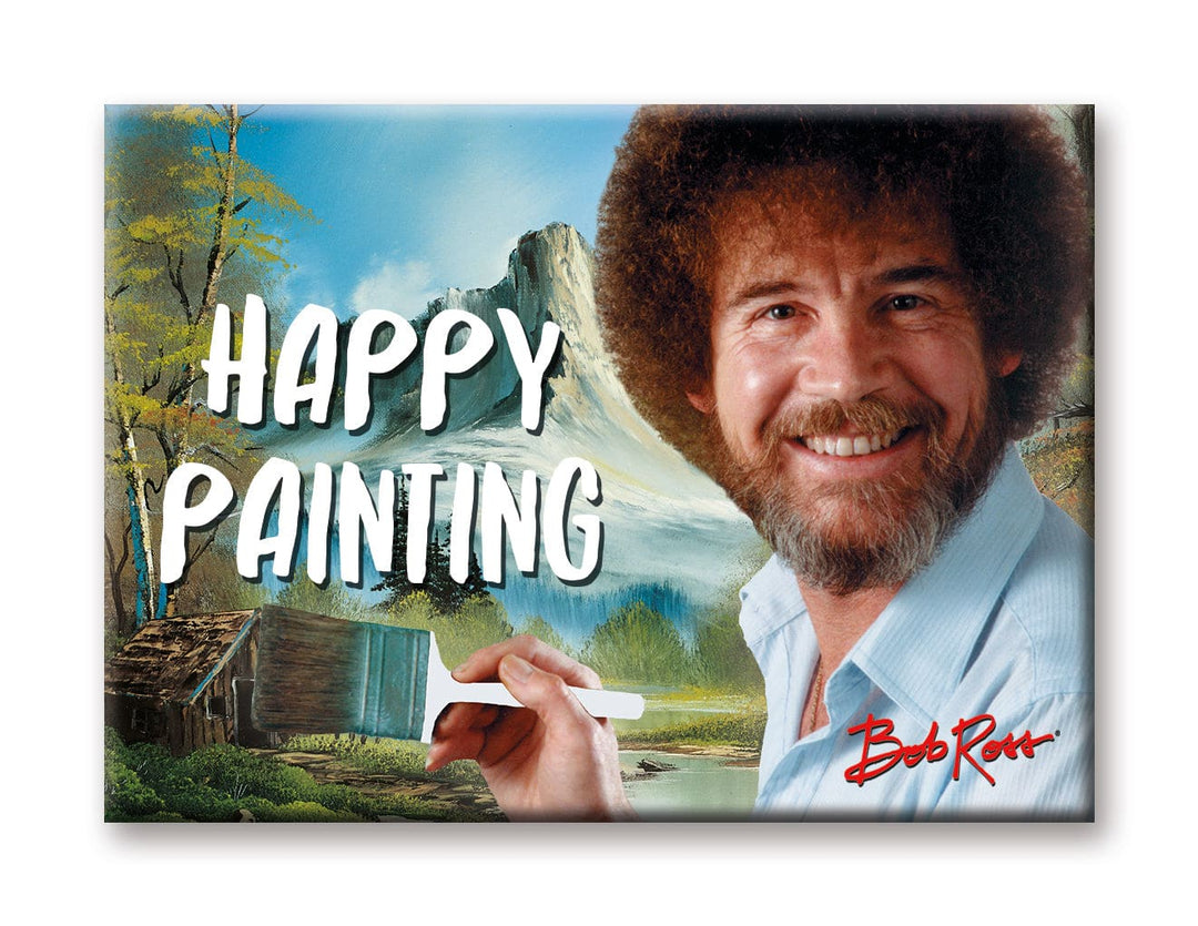 NMR - Bob Ross Happy Painting Magnet