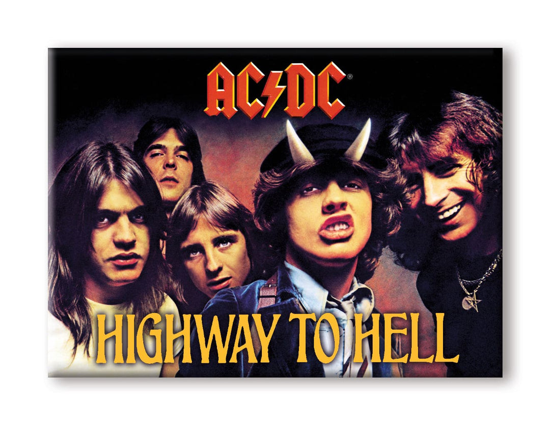 NMR - AC/DC Highway to Hell Album Flat Magnet