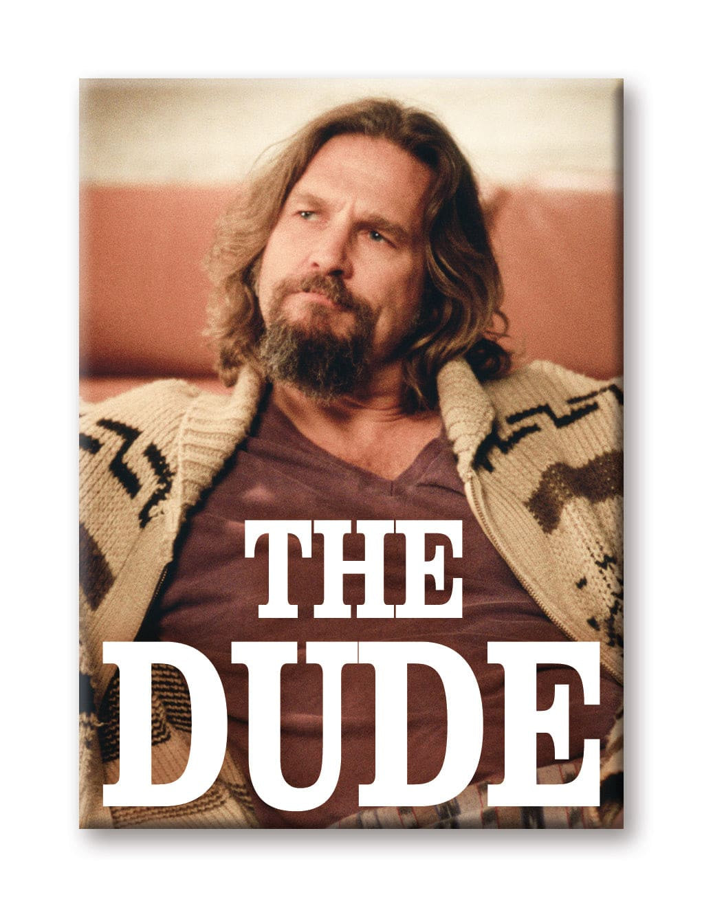 NMR - The Big Lebowski The Dude Flat Magnet