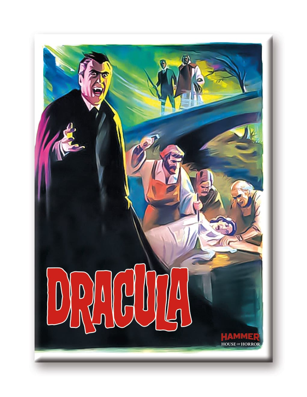 NMR - Hammer Films Dracula Prince Flat Magnet