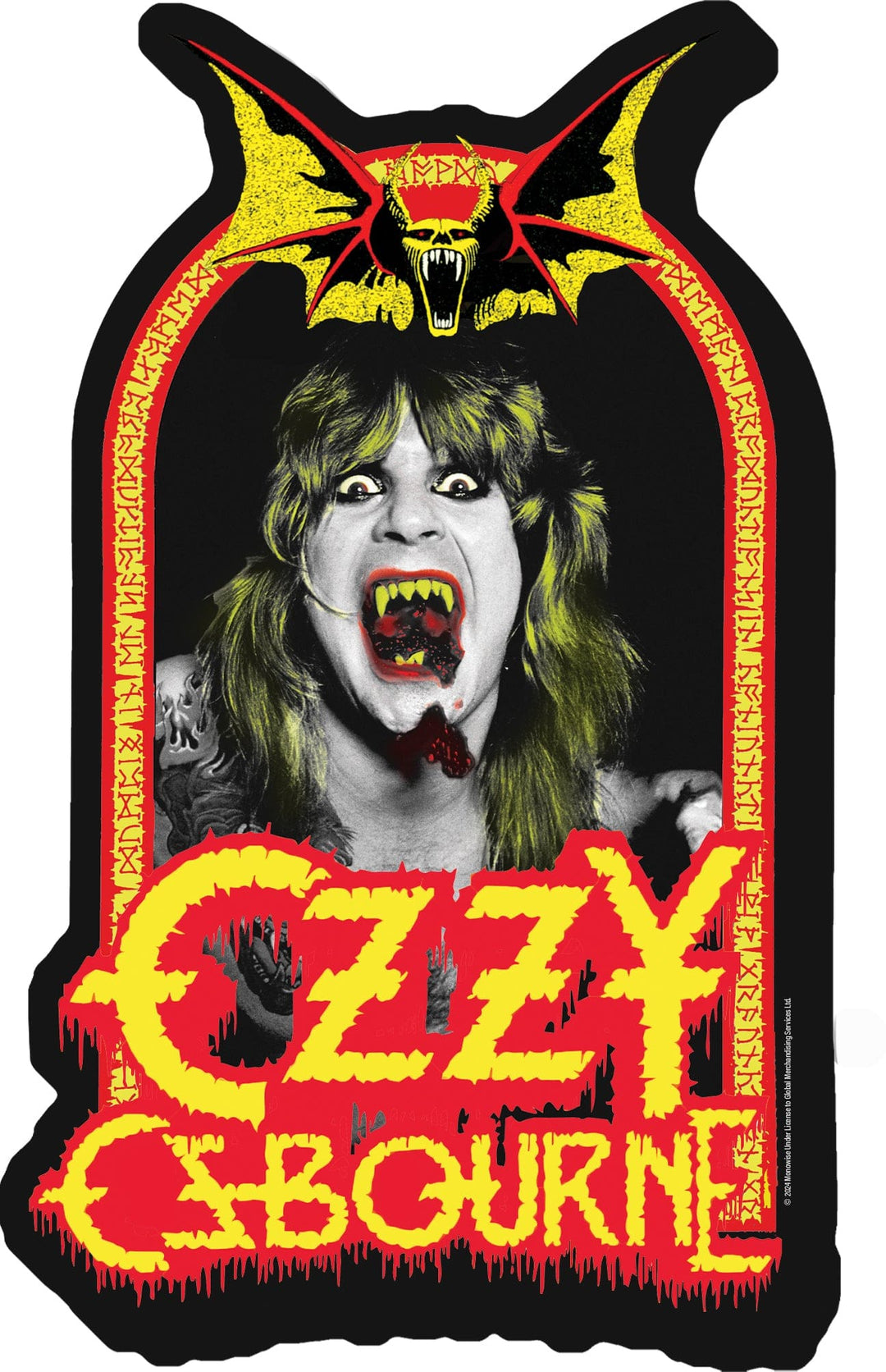 Ozzy Osbourne Speak of the Devil Funky Chunky Magnet