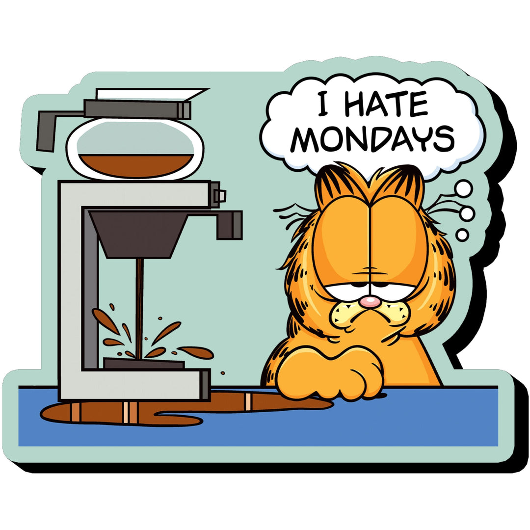 Garfield I Hate Mondays Funky Chunky Magnet