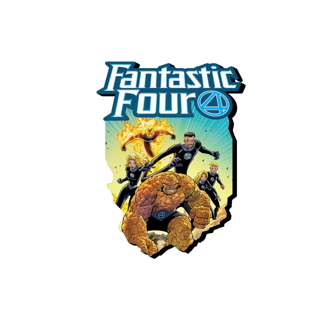 Fantastic Four Family Funky Chunky Magnet