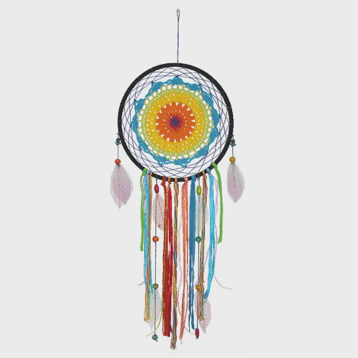 Crochet Rainbow Dreamcatcher 64194