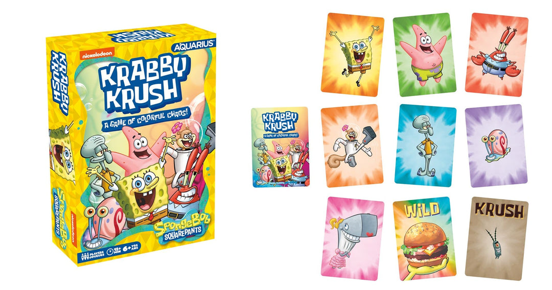 SpongeBob SquarePants Krabby Krush Card Game