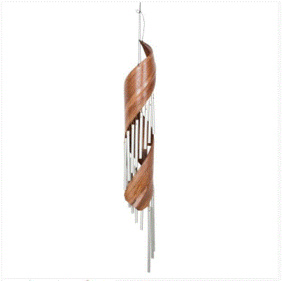 Benjamin - S Shaped Leaf Wind Chime