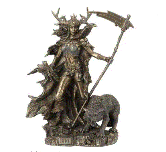 Unicorn Studio - Hel Norse Goddess of the Underworld Statue