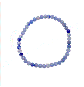 Oceanic - Blue Aventurine Beaded Bracelet