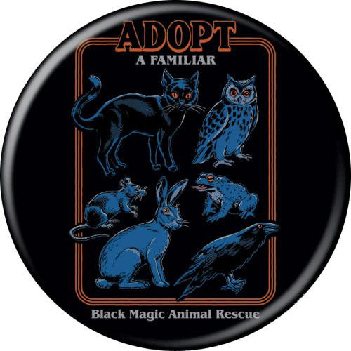 Adopt A Familiar 3in. Button