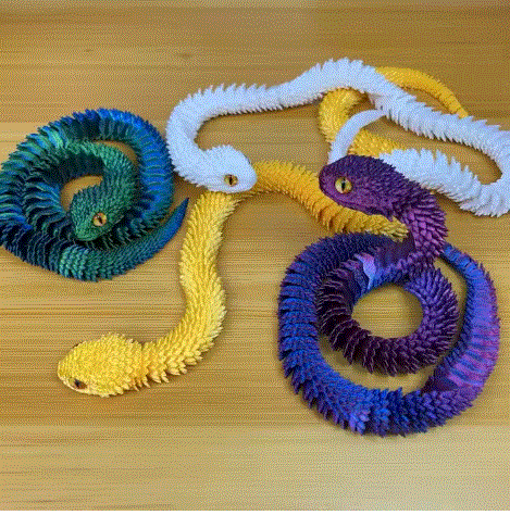 3D Printed Snake