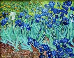 Les Irises Poster by Vincent Van Gogh