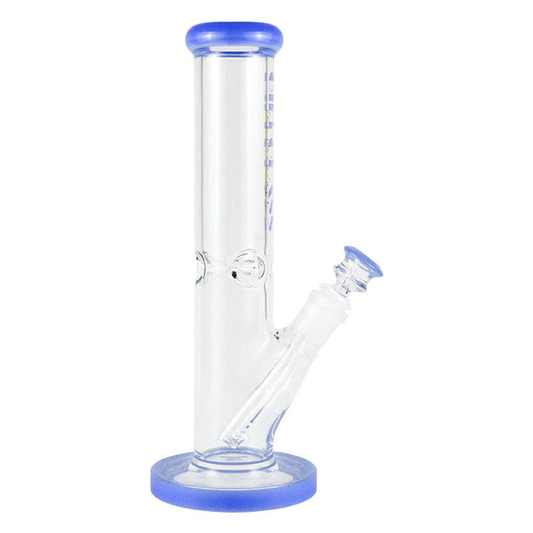 Gili Glass 11.5" Straight Water Pipe w/Ice Pinch