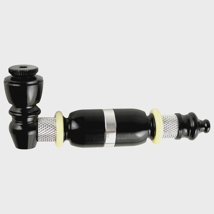 Asst. Colored Metal Pipe Chamber w/Glow Rings