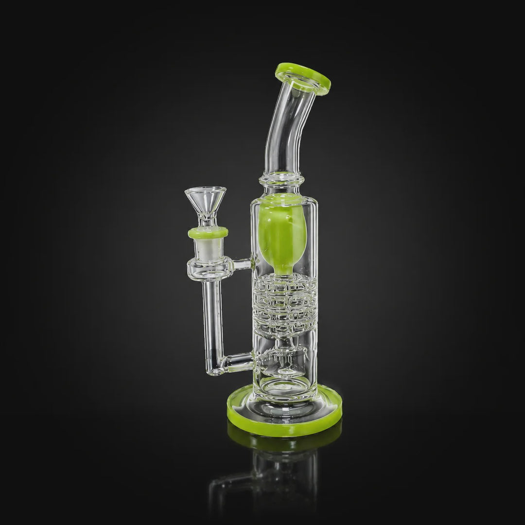 10″ Water Pipe Rig with Matrix