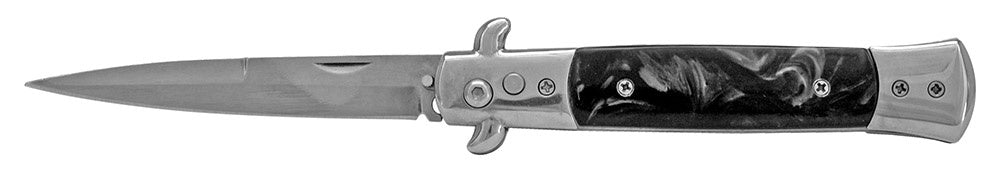 5" Spring Assisted Switchblade - Black