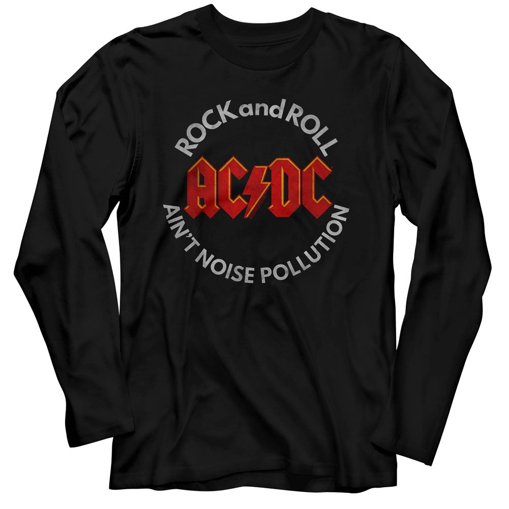 ACDC Noise Pollution Black L-Sleeve Shirt