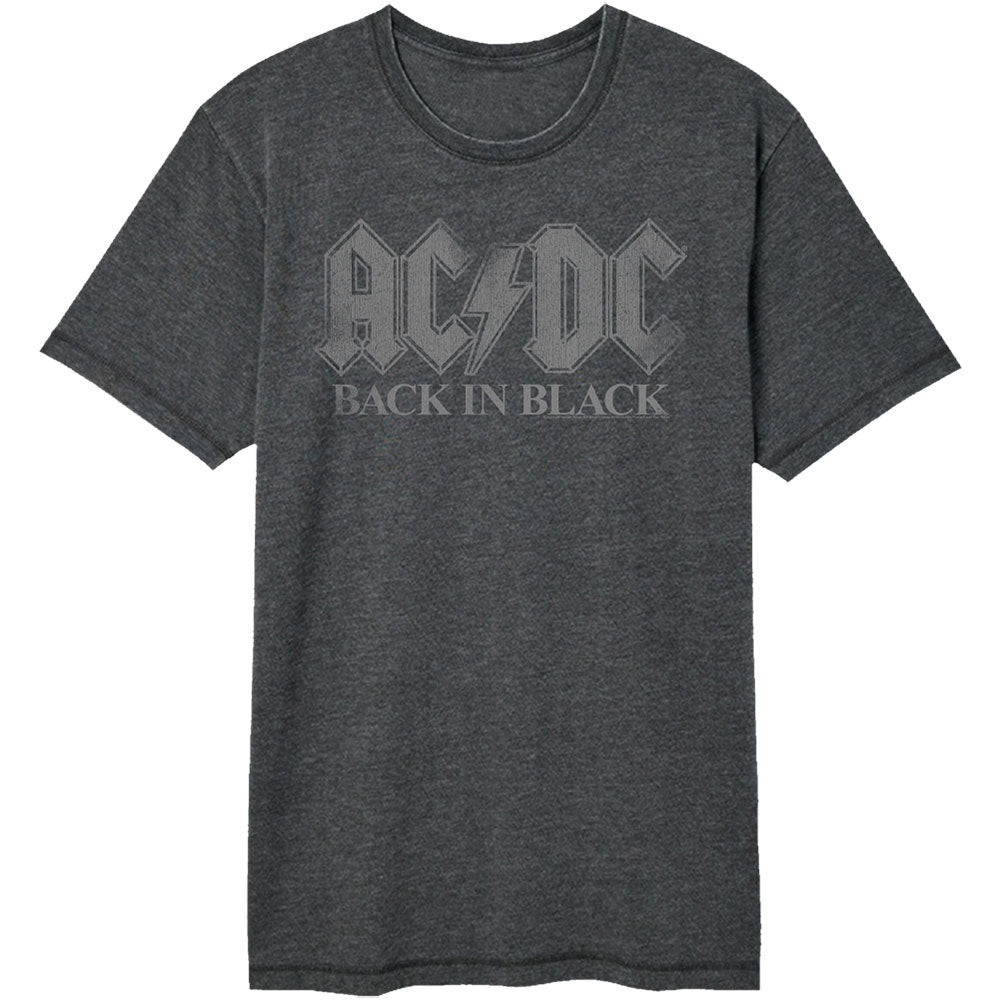 ACDC Back In Black Vintage Wash T-Shirt