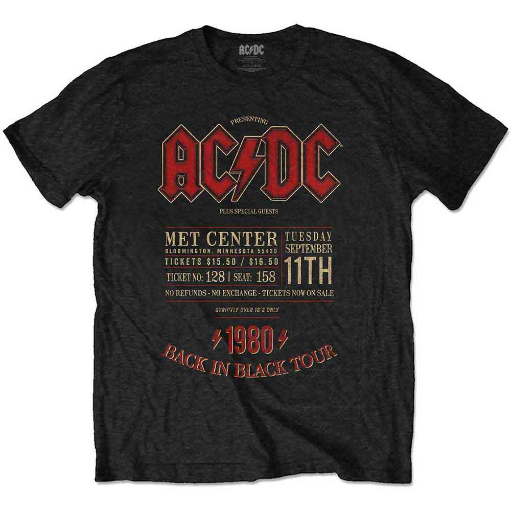 ACDC T-Shirt - Minnesota '80