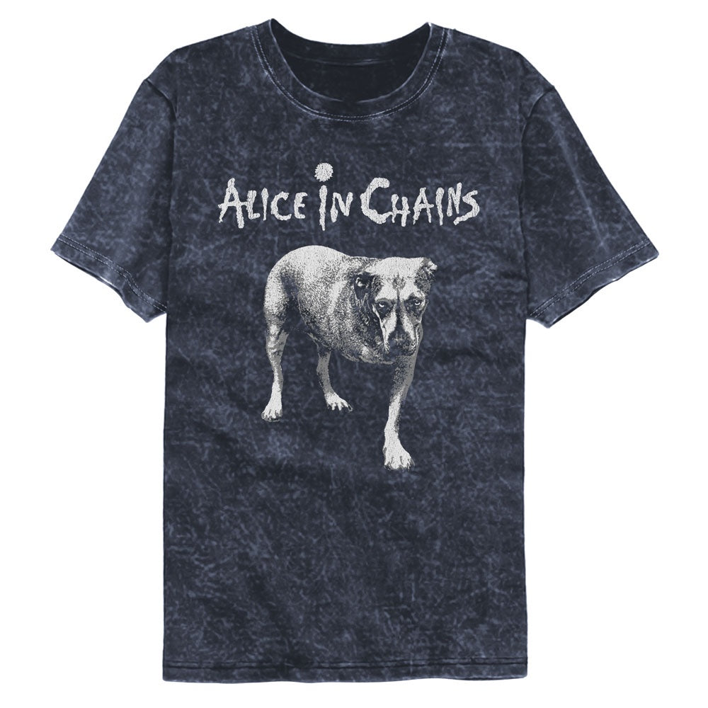 Alice In Chains Tripod Navy Wash T-Shirt