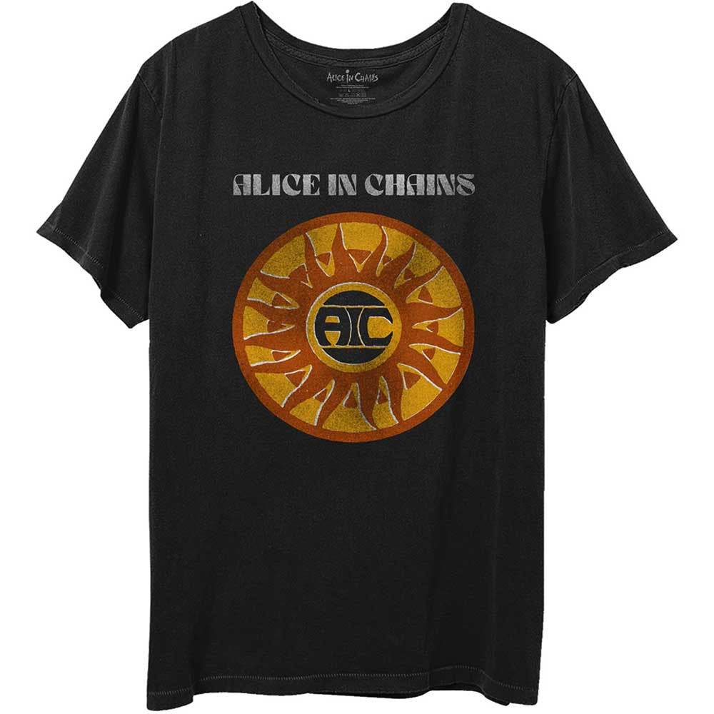 Rock Off - Alice In Chains "Circle Sun Vintage" T-Shirt