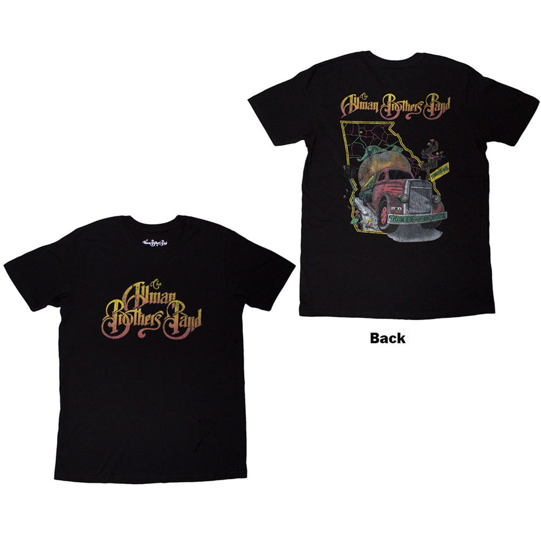 The Allman Brothers Band Unisex T-Shirt - Road Goes On (Black)
