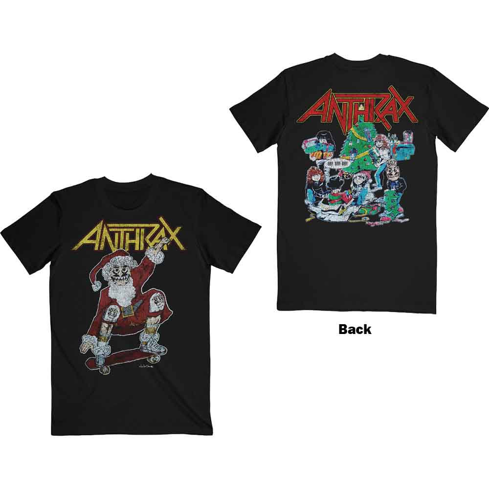 Anthrax Vintage Christmas T-Shirt