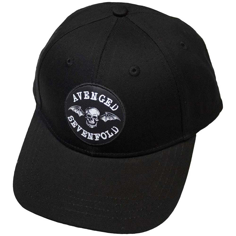 AVENGED SEVENFOLD UNISEX BASEBALL CAP: DEATHBAT CREST