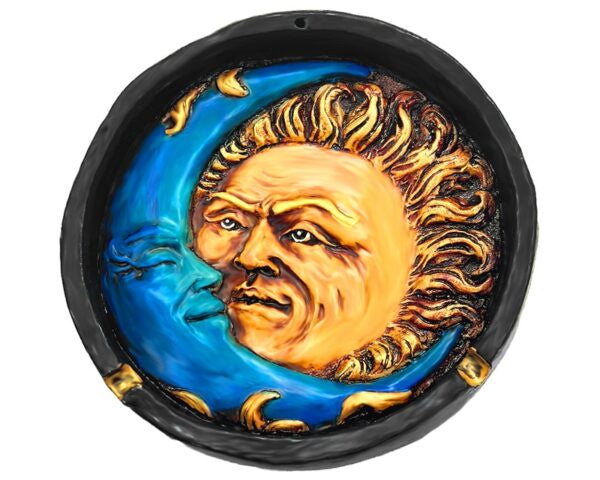 Pichincha - Hand Crafted Ash Tray Sun and Moon