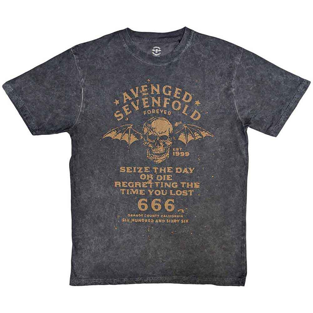Avenged Sevenfold Seize the Day T-Shirt (Wash Collection)
