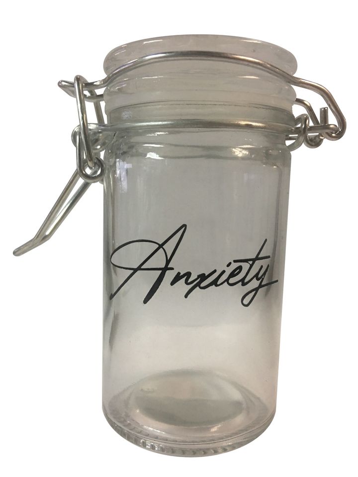 Travel Size Glass Herb Storage Jar