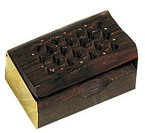 Amber Resin in Rosewood Box