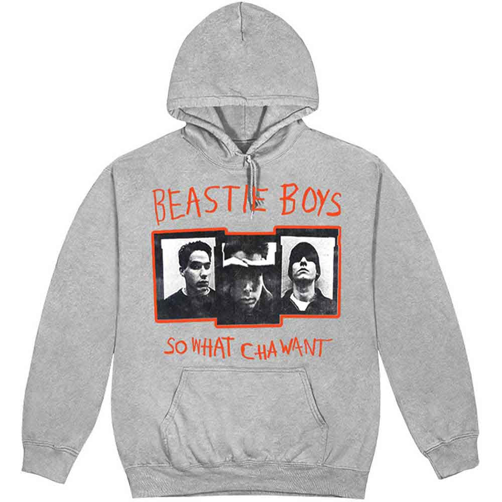 THE BEASTIE BOYS UNISEX PULLOVER HOODIE: SO WHAT CHA WANT