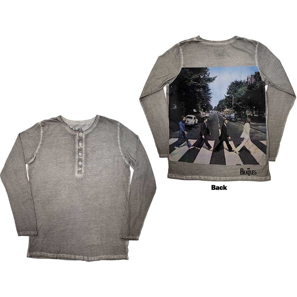 The Beatles Abbey Road Colors Crossing Long Sleeve Shirt