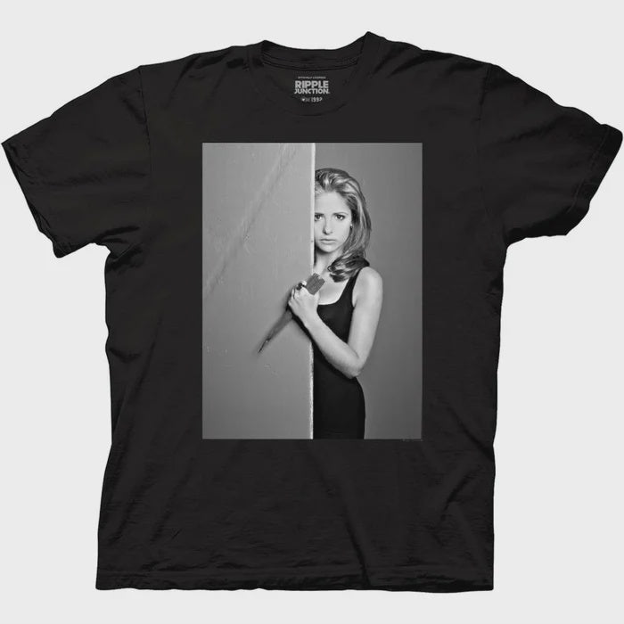 Buffy the Vampire Slayer Buffy Stake Photo T-Shirt