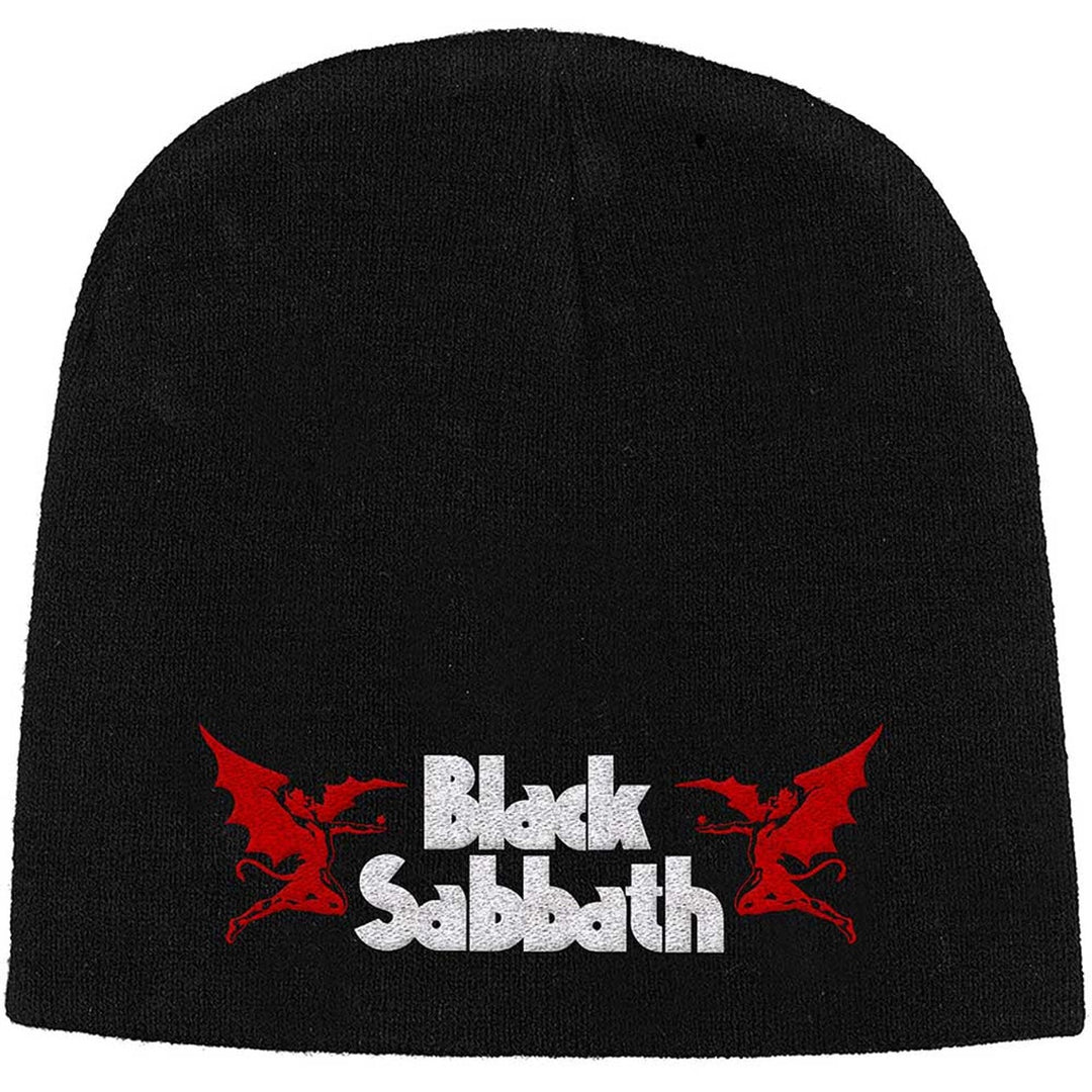Black Sabbath Unisex Beanie Hat - Logo & Devils (Black)