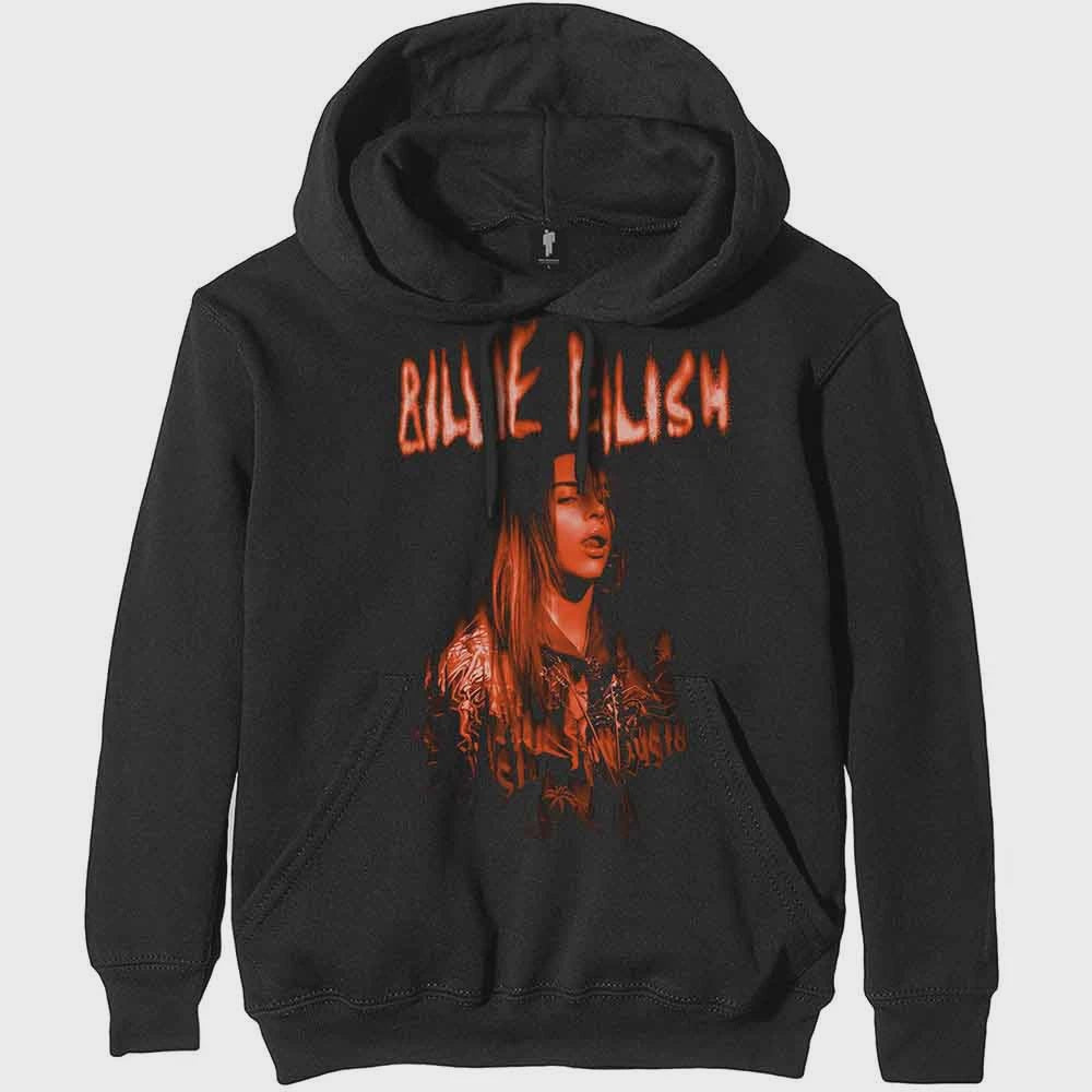 Billie Eilish Hoodie: Spooky Logo