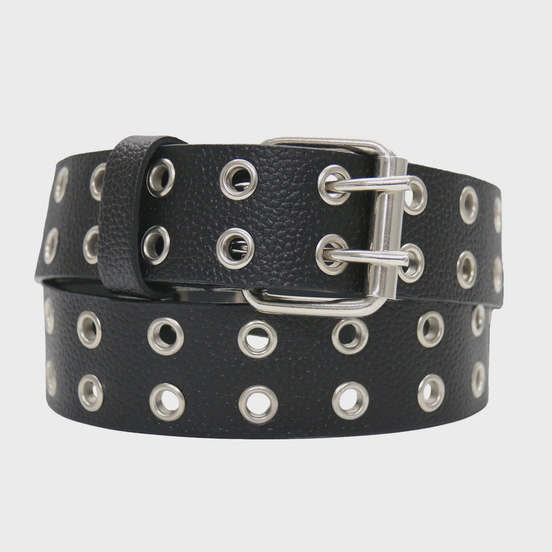 Hot Leathers 1 1/2" Double Eyelet Leather Belt BLA1122