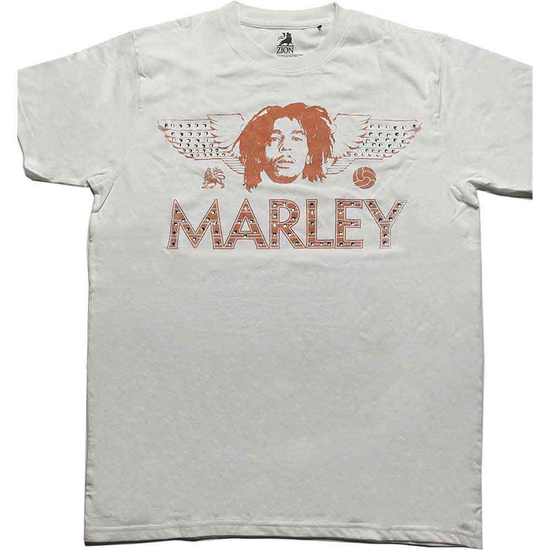 Bob Marley Unisex T-Shirt - Wings (Embellished)
