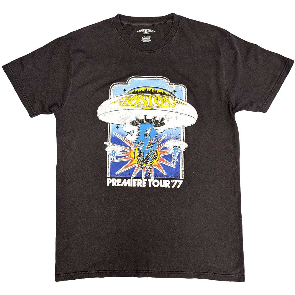 Boston Unisex T-Shirt - Premiere Tour (Black)