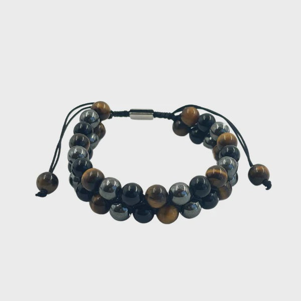 Triple Protection Double 8mm Bracelet