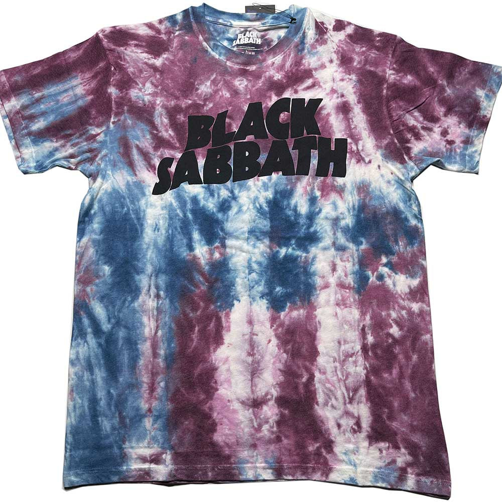 Black Sabbath Wavy Logo Dip Dye T-Shirt