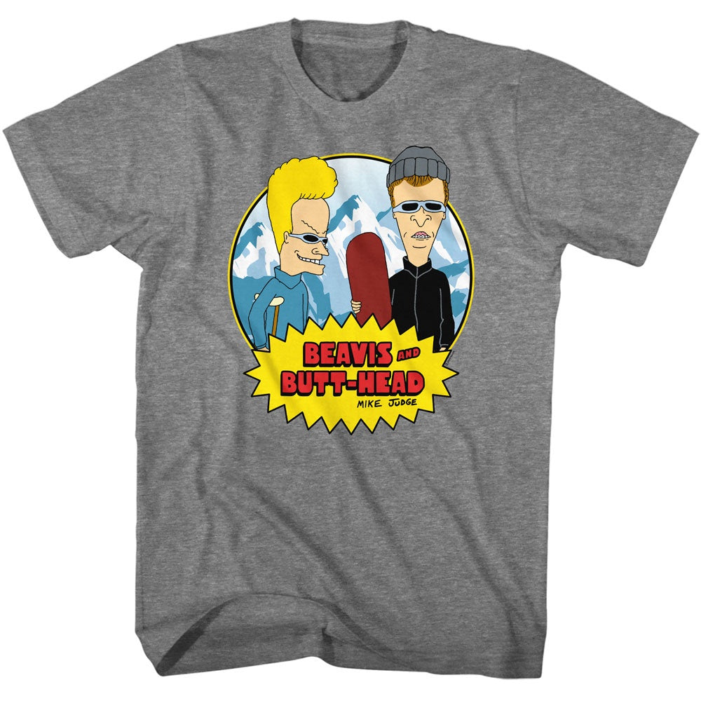 Beavis and Butthead Snowboards T-Shirt