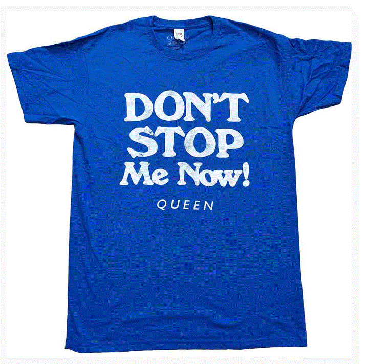 Rock Off - Queen 'Don't Stop Me Now' Unisex T-Shirt