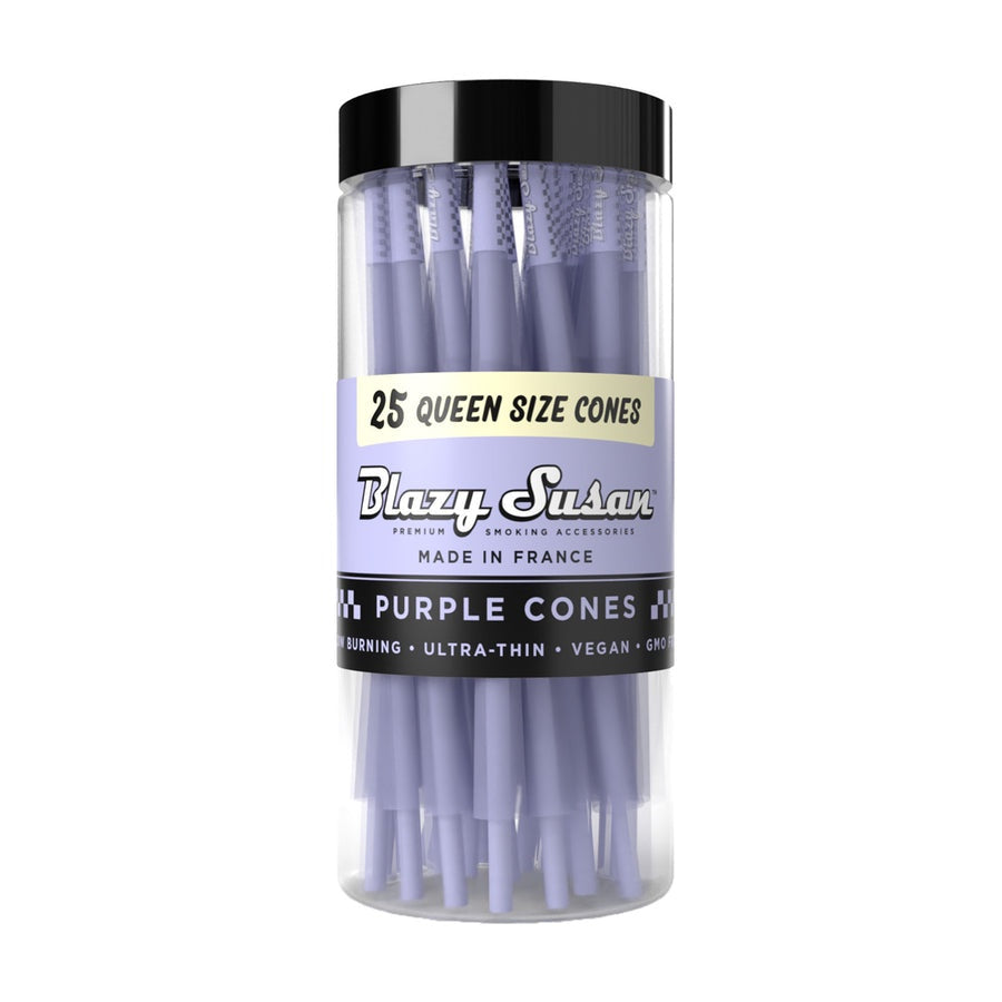 Blazy Susan Purple Pre-Rolled Cones - Queen Size 25pk